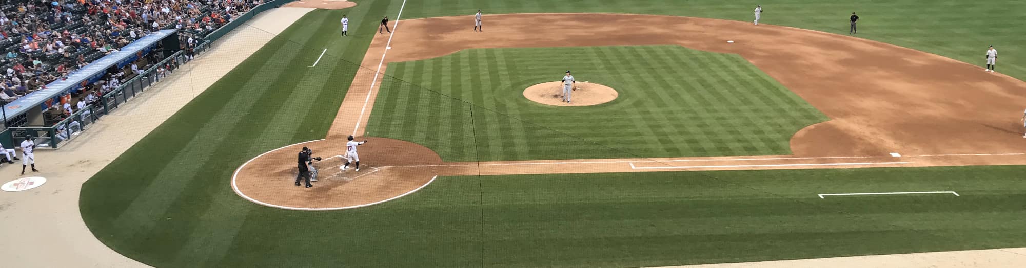 green baseball field Indianapolis