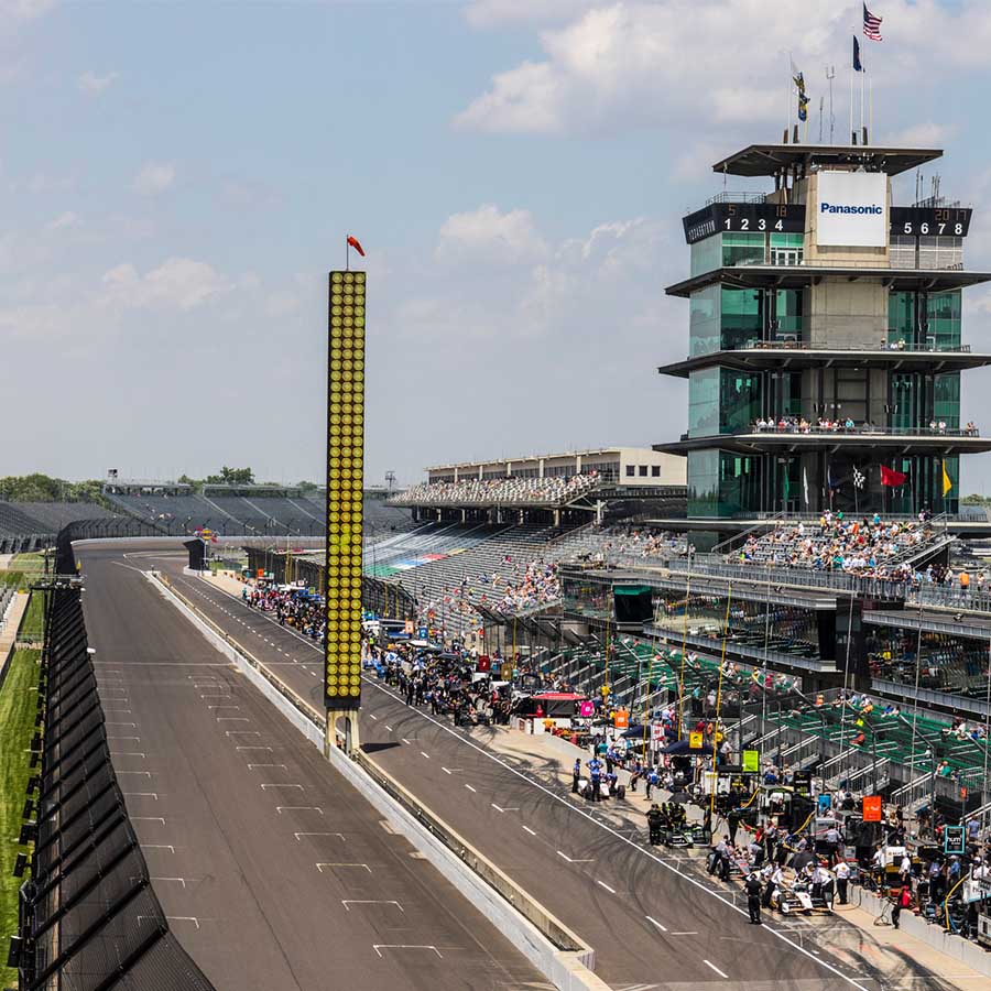 Indy 500 race track